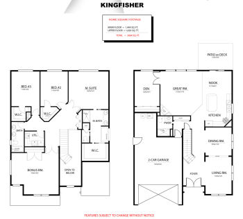 The Kingfisher floor plan